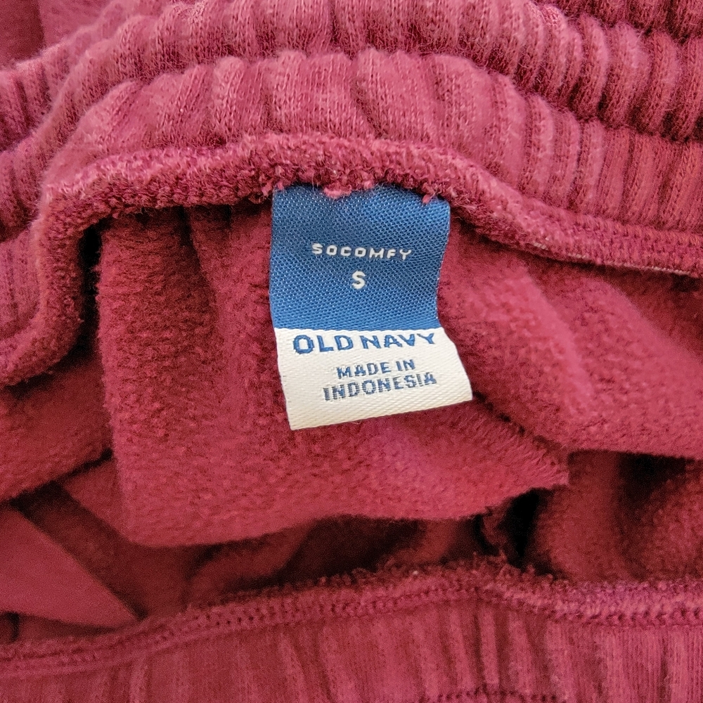 Old Navy Purple Cozy Hoodie Sweatshirt & Sweatpants Coord Set Size Small - Picture 8 of 8